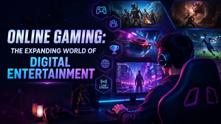 Online Gaming: The Expanding World of Digital Entertainment