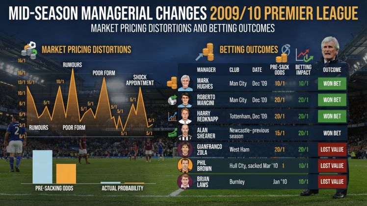 Mid-Season Managerial Changes in the 2009/10 Premier League: Market Pricing Distortions and Betting Outcomes